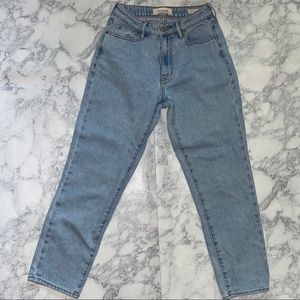 PacSun Mom Jean Cropped Denim